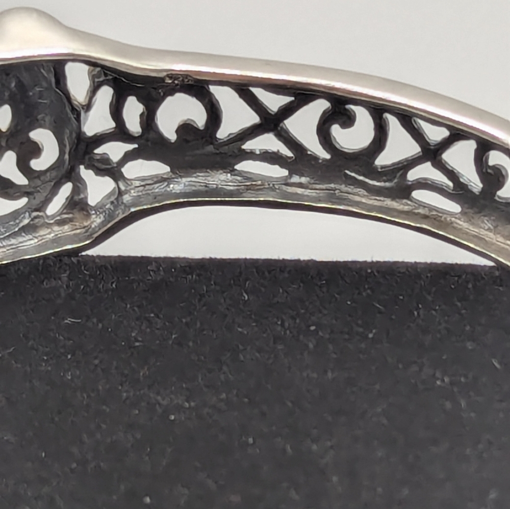 Sterling Silver Elephant Cuff - image 3